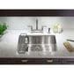 Kohler Strive 29" Undermount Single Bowl Kitchen Sinks in Stainless Steel, , large