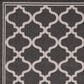 Safavieh Bermuda 3" x 5" Charcoal and Ivory Indoor/Outdoor Area Performance Rug, , large