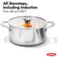 Green Pan Mira 5.2-Quart Covered Casserole with Lid in Stainless Steel, , large