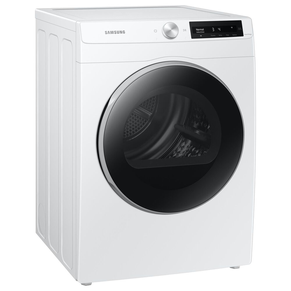 Samsung 4.0 Cu. Ft. Smart Front Load Electric Dryer in White, , large