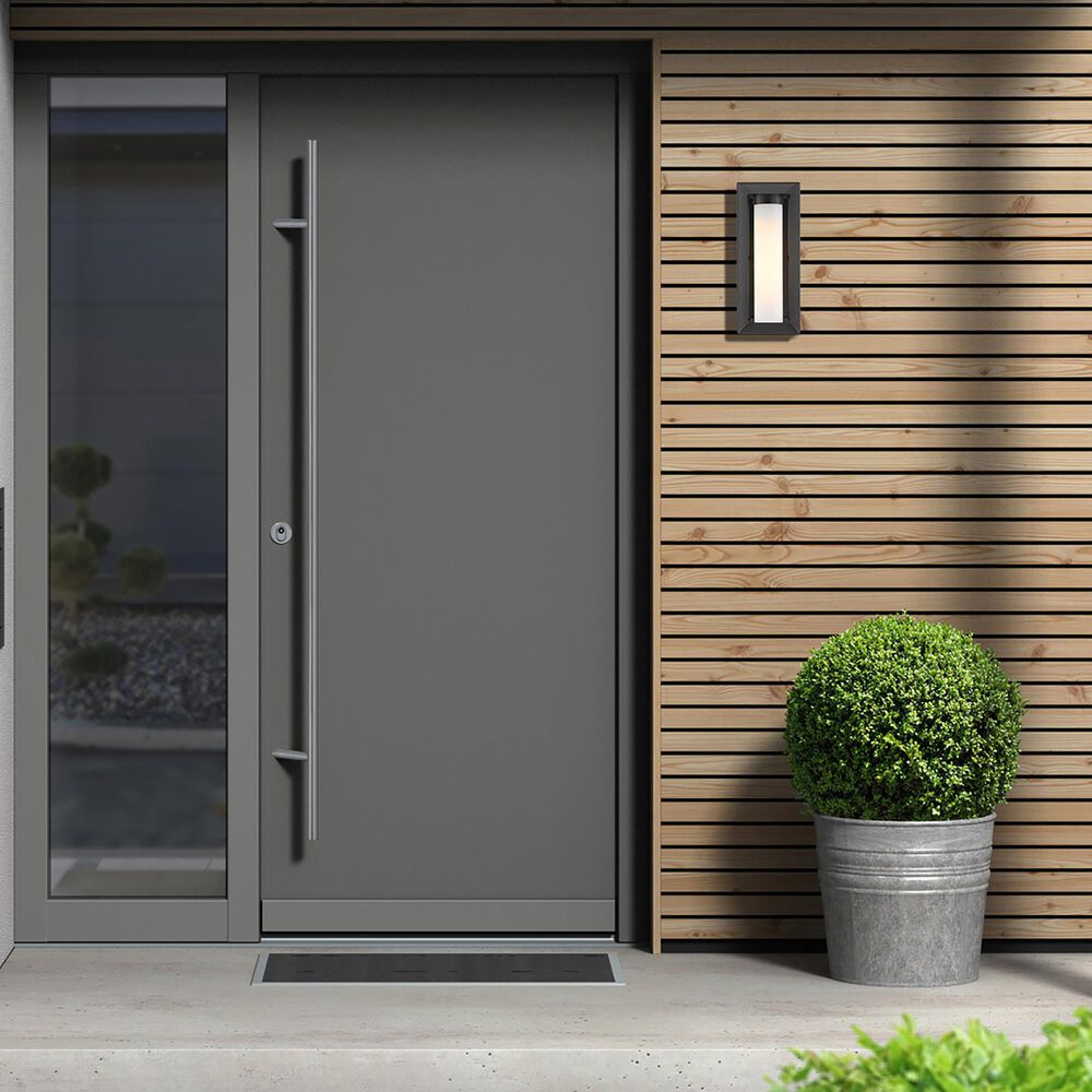 Golden Lighting Smyth Outdoor Wall Sconce in Natural Black, , large