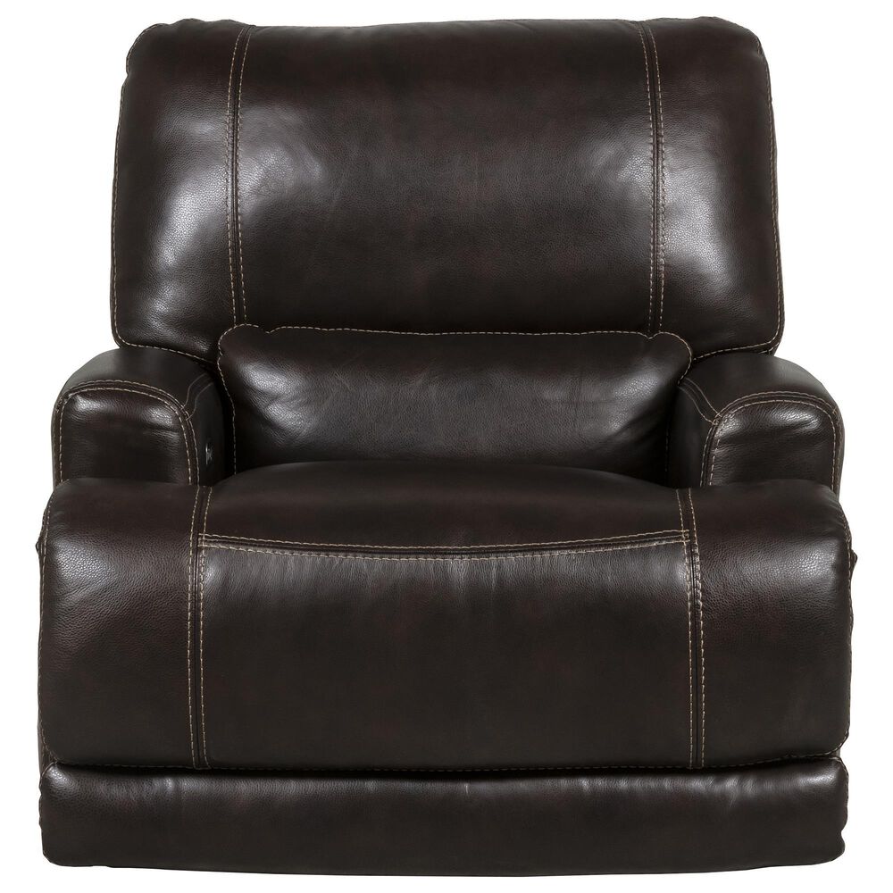 Sienna Designs Lth pwr Glider Recl/pwr Hdrst, , large