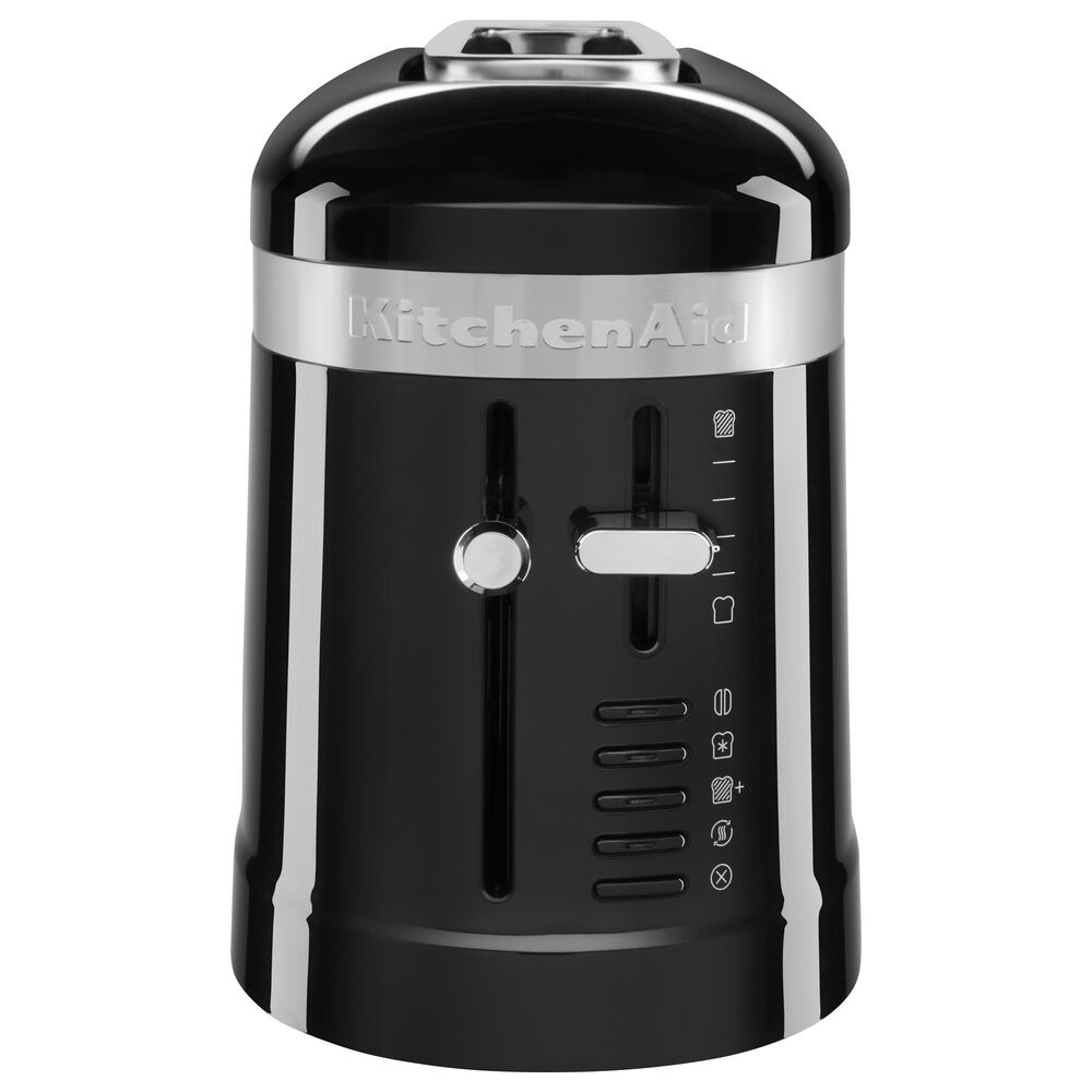 KitchenAid 2Slice Long Slot Toaster in Onyx Black Nebraska Furniture