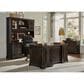 Riva Ridge Hampton 66" Executive Desk in Black Cherry, , large