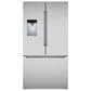Bosch 100 Series 21.6 Cu. Ft. French Door Bottom Mount Refrigerator in Stainless Steel, , large