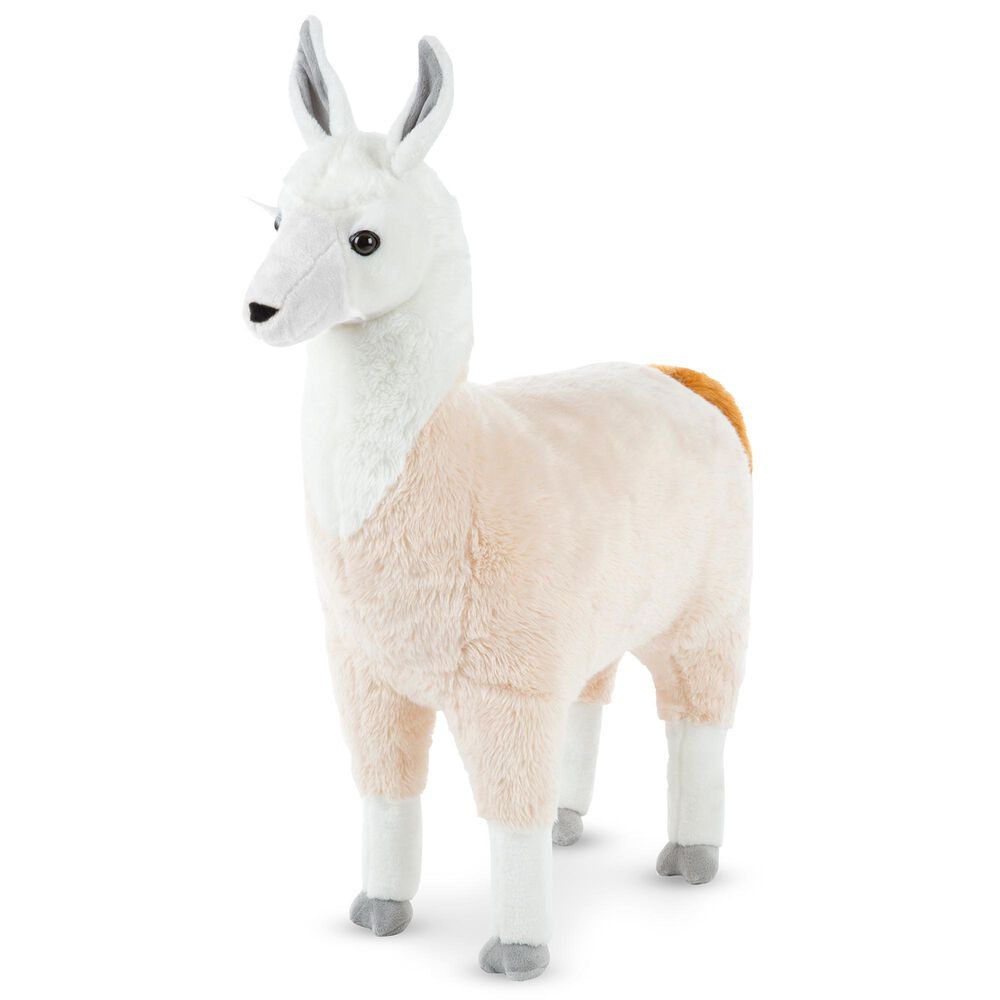 Melissa & Doug Lifelike Plush Llama Stuffed Animal, , large