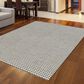 Radici USA Fascinosa Striped 6" x 9" Charcoal Area Rug, , large