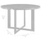 Blue River Grand Round Patio Dining Table in Black, , large