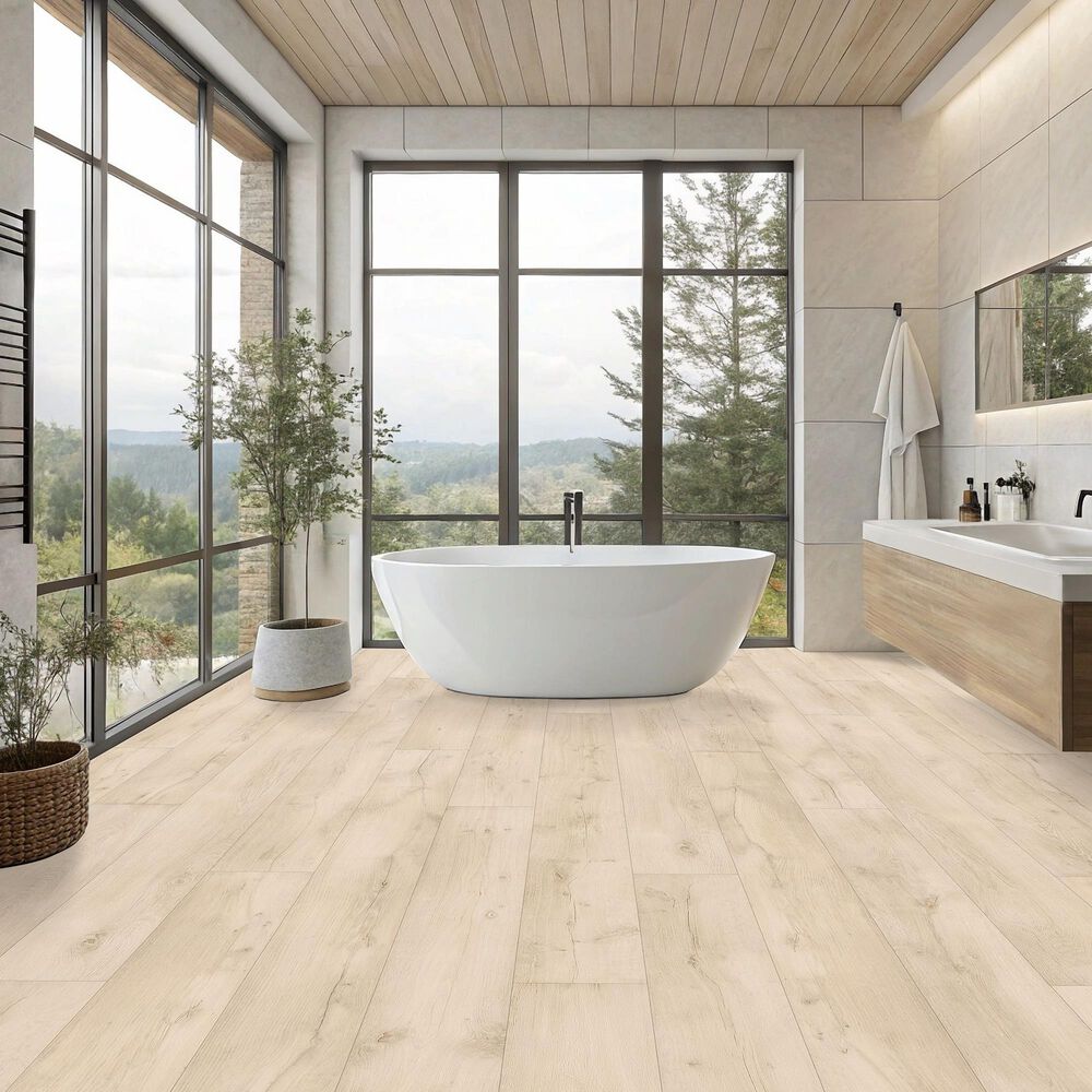 Karastan Chateau Leon Cafe Tan Oak 9" x 80" Laminate, , large