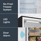 Element 13.8 Cu. Ft. Upright Convertible Freezer/Refrigerator in Stainless Steel, , large