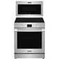 Frigidaire Professional 2-Piece Kitchen Package with 6.2 Cu. Ft. Induction Range and 1.9 Cu. Ft. Over-The-Range Microwave in Stainless Steel, , large