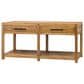 Ardent Home Findley 2-Drawer Sofa Table in Wheat, , large