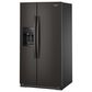 Whirlpool 28.7 Cu. Ft. Freestanding Side by Side Refrigerator in Black Stainless, , large