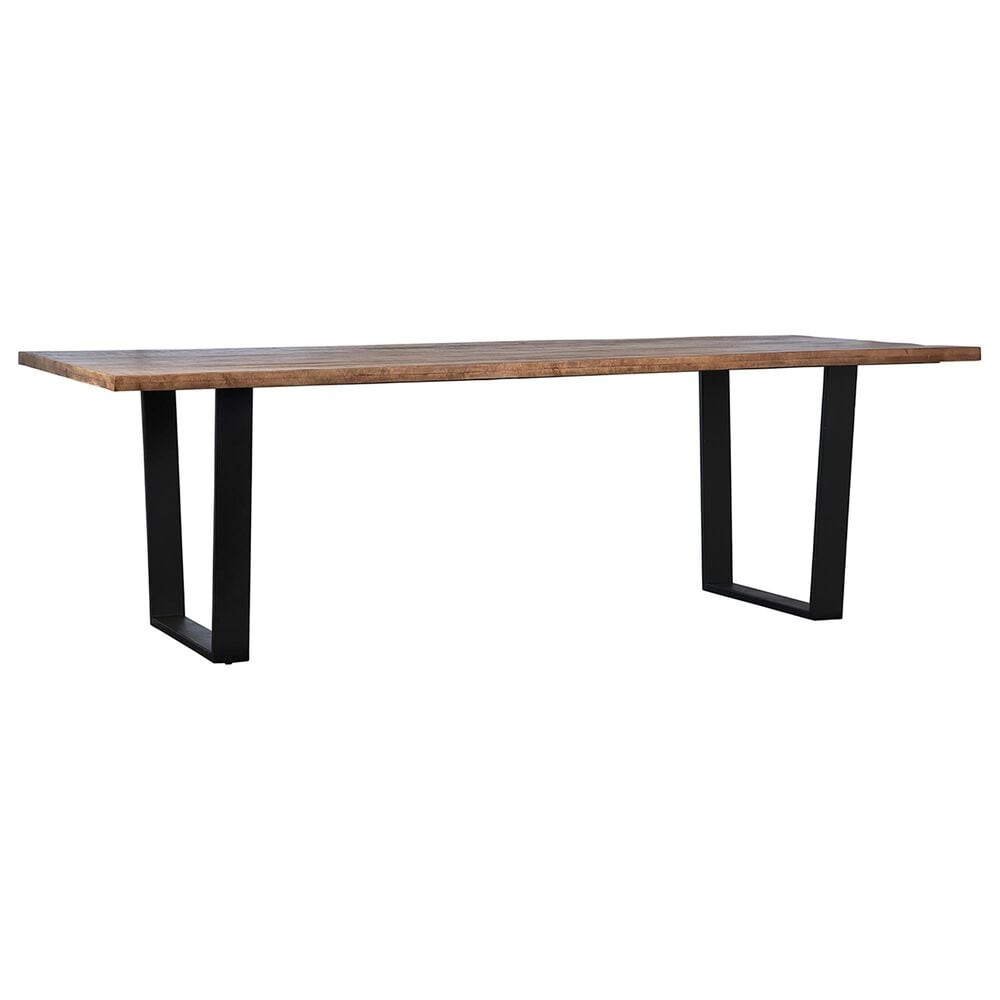 Blue Sun Designs Castro Rectangular Dining Table in Brown and Black, , large
