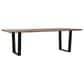 Blue Sun Designs Castro Rectangular Dining Table in Brown and Black, , large