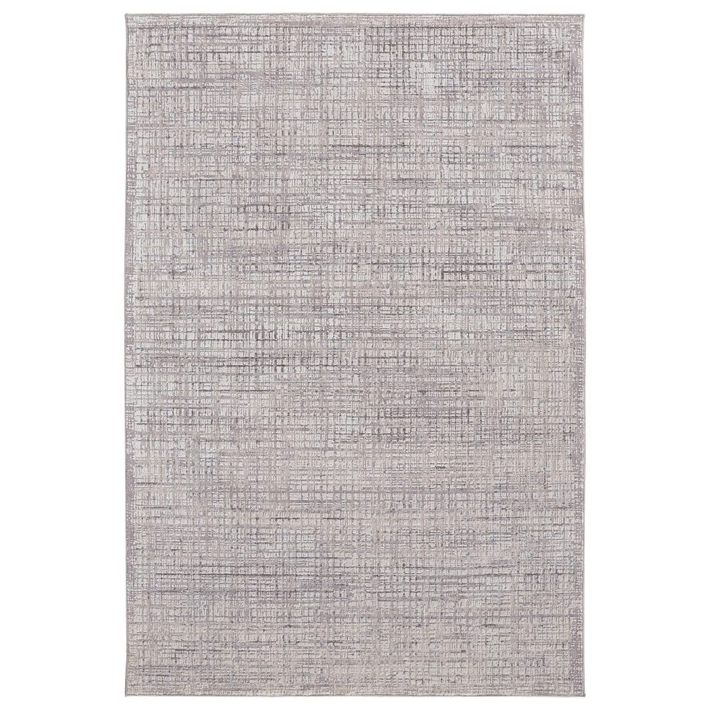 Feizy Lennon 9" x 12" Gray and Beige Area Rug, , large