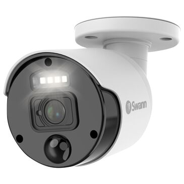 Swann Master-Series 4K Ultra HD Outdoor Bullet Security Camera in White, , large