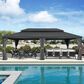 HOMLUX 24-ft x 14-ft Aluminum Pavilion Gazebo Gray Gazebo with Hardtop Roof (Screen Included), , large