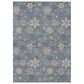 Dalyn Rug Company Wonderland WN31 5" x 7"6" Gray Indoor/Outdoor Area Rug, , large