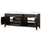 Lexora Home Laurel 80" Double Bathroom Vanity in Brown Oak with White Carrara Marble Top and Rectangular Sinks, , large