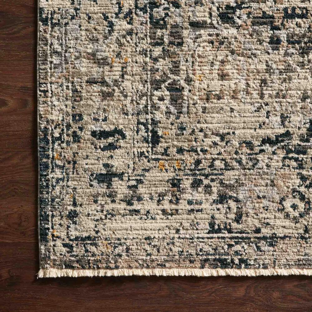 Loloi Leigh 2&#39;7&quot; x 7&#39;8&quot; Charcoal and Taupe Runner, , large