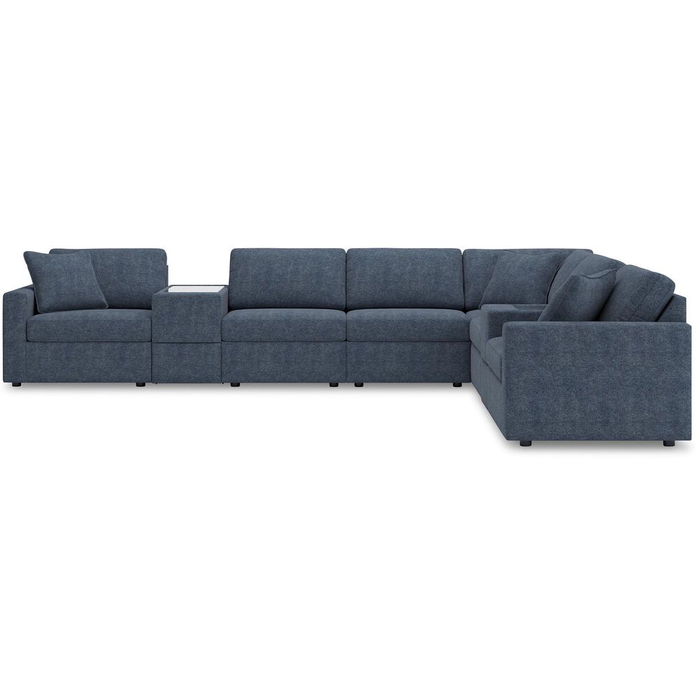 Ashley Modmax 8-Piece Sectional with Storage Consoles in Ink, , large