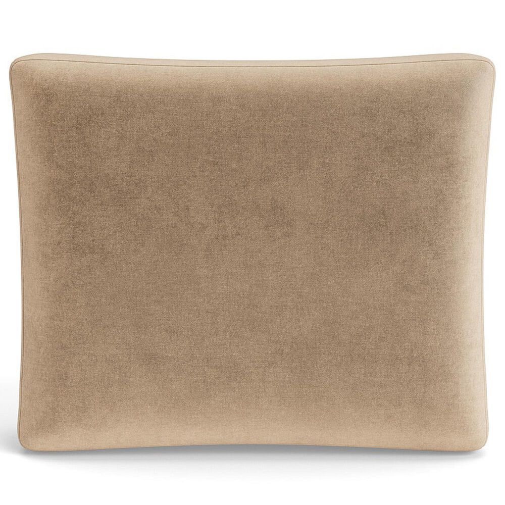 Ann Gish Modern Velvet 25" x 36" Box Throw Pillow in Taupe, , large