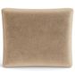 Ann Gish Modern Velvet 25" x 36" Box Throw Pillow in Taupe, , large