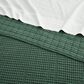 Levtex Mills Waffle 3-Piece King/California King Quilt Set in Forest Green, , large