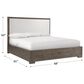 Bernhardt Outline Queen Bed in Warm Brown, , large