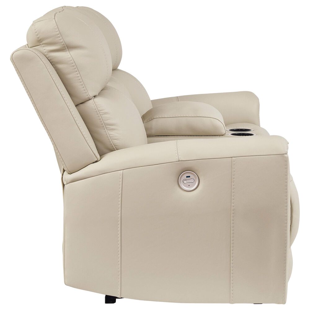 Ashley Dahlmoore Power Reclining Loveseat in Almond, , large