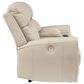 Ashley Dahlmoore Power Reclining Loveseat in Almond, , large
