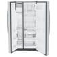 GE Appliances 23 Cu. Ft. Side by Side Refrigerator with External Dispenser in Fingerprint Resistant Stainless Steel, , large
