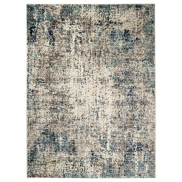 Amer Rugs Allure 2" x 3" Gray and Blue Area Rug, , large
