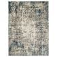 Amer Rugs Allure 2" x 3" Gray and Blue Area Rug, , large
