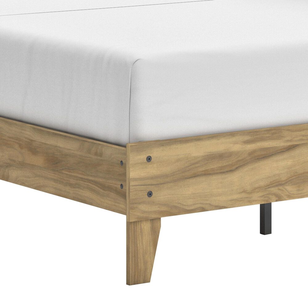 Ashley Bermacy Full Platform Bed in Light Brown, , large