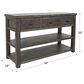 Waltham Madison County Sofa Table in Barnwood, , large