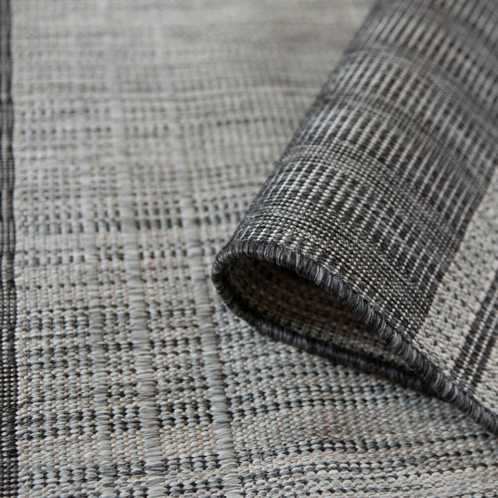 Amer Rugs Maryland 2&#39;4&quot; x 8&#39; Silver and Taupe Runner, , large