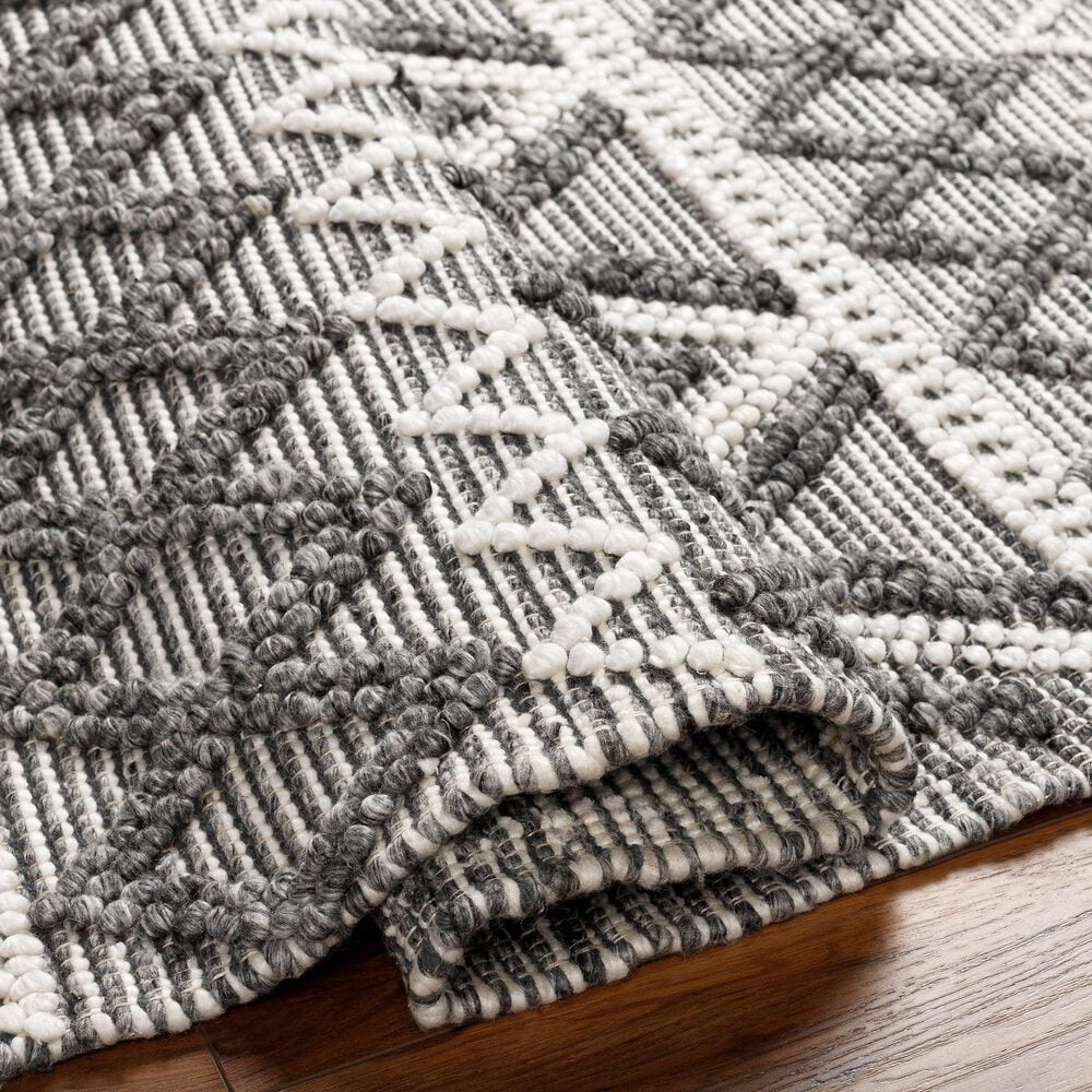 Surya Daffodil 2&#39;6&quot; x 8&#39; Medium Grey Runner, , large