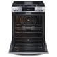 Frigidaire Gallery 3 Piece Kitchen Package with 27.8 Cu. Ft. French Door Refrigerator, 30" Front Control Gas Range with Total Convection, and 24" Built-In Bar Handle Dishwasher with CleanBoost in Stainless Steel, , large