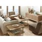 Hooker Furniture Banyon Bay Accent Table in Desert Oak and Brushed Brass, , large