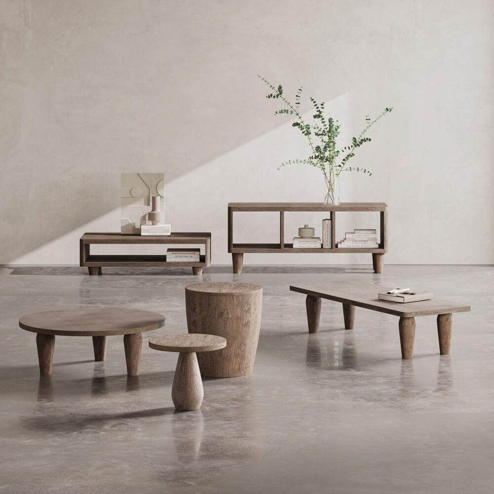 Waltham Origins Storage Cocktail Table in Washed Sand, , large