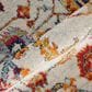 Amer Rugs Alexandria 6"7" Round Ivory and Gold Area Rug, , large