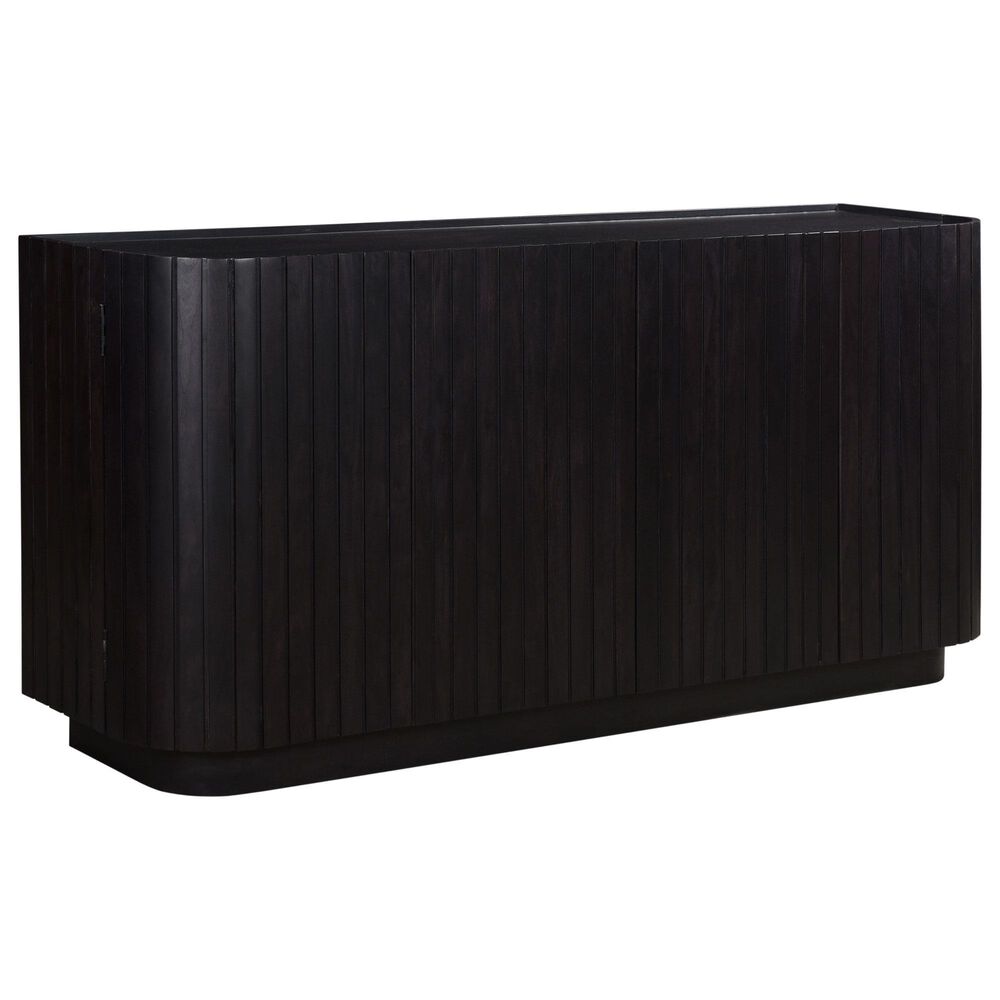 Moe"s Home Collection Povera 4-Door Sideboard in Black, , large