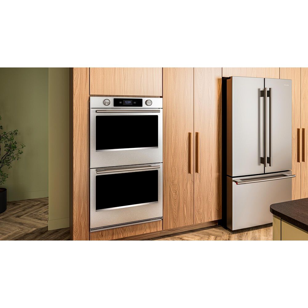 KitchenAid 2-Piece Kitchen Package with PrintShield Stainless Steel 30" Smart Double Wall Oven and Stainless Steel 36" Gas Cooktop, , large
