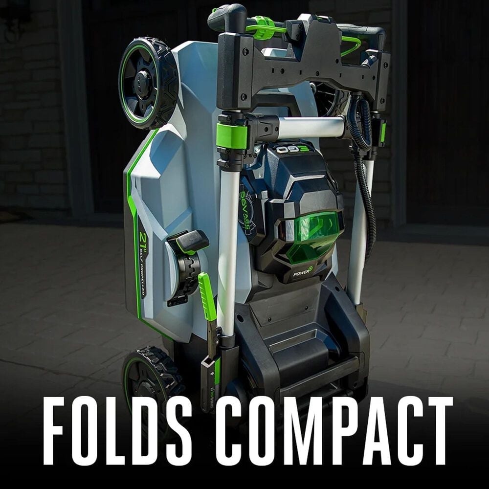 EGO Power+ 21" Select Cut Self Propelled Lawn Mower, includes 7.5ah Battery, Rapid Charger and POWER+ 5.0 Amp Hour Battery with Fuel Gauge, , large