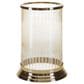 Ashley Aavinson 11" Candle Holder in Amber and Gold, , large