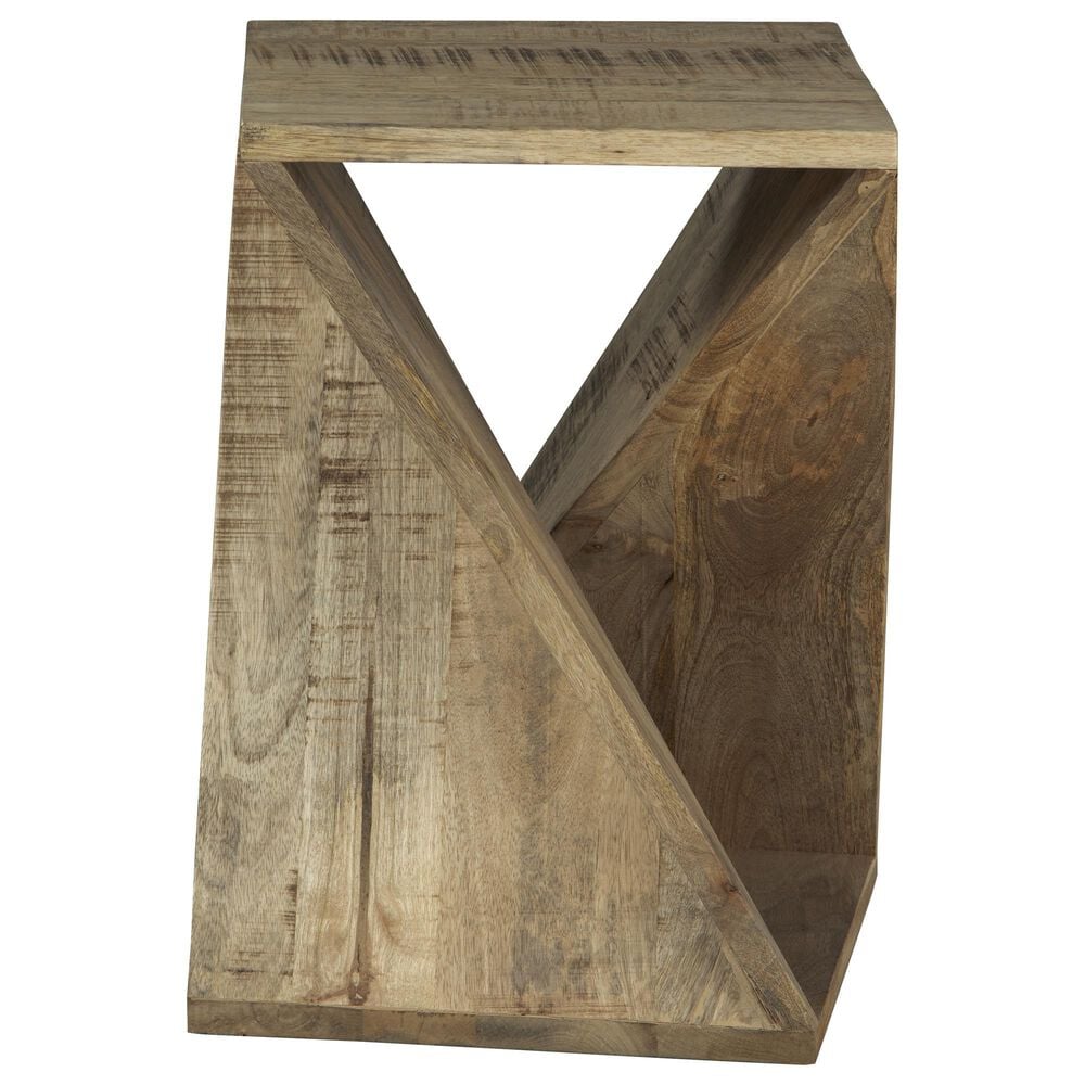 Ashley Zalemont Accent Table in Distressed Brown, , large