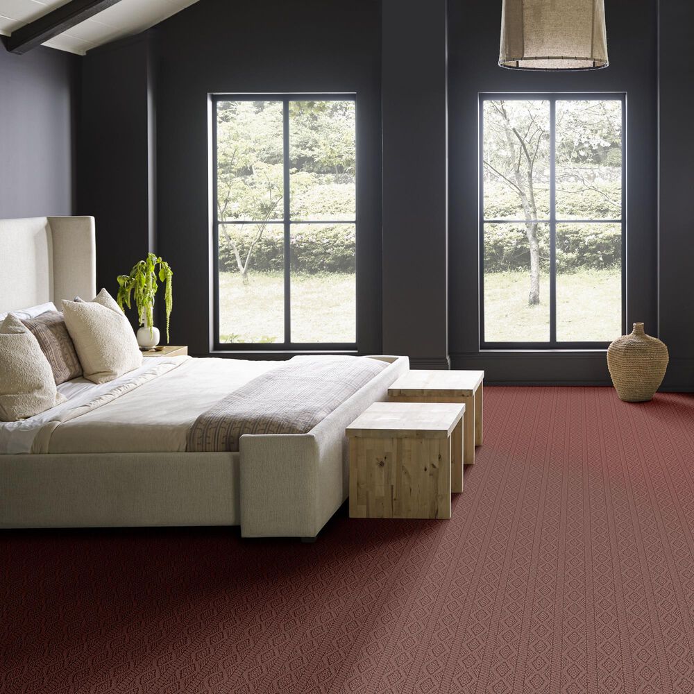 Anderson Tuftex Crochet Carpet in Plum, , large