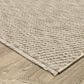 Oriental Weavers Echo Beige and Ivory 6"7" x 9"6" Area Rug, , large